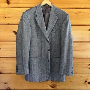 CHERESKIN camel hair blend gray tweed blazer SPORT coat jacket sz 42 reg men's